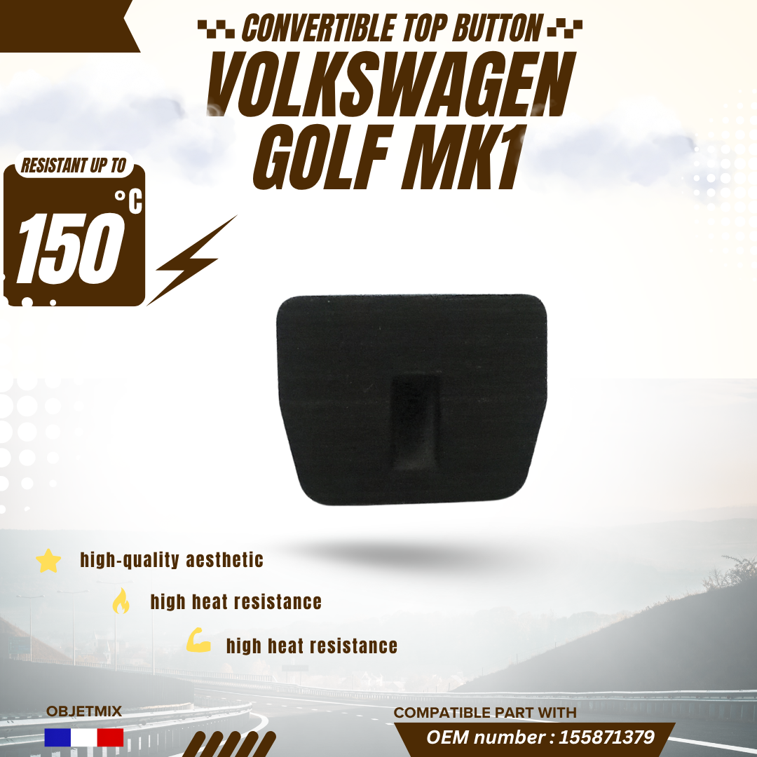 Bouton Capote Volkswagen Golf 1 Cabriolet /  Rabbit Cabriolet -  155871379
