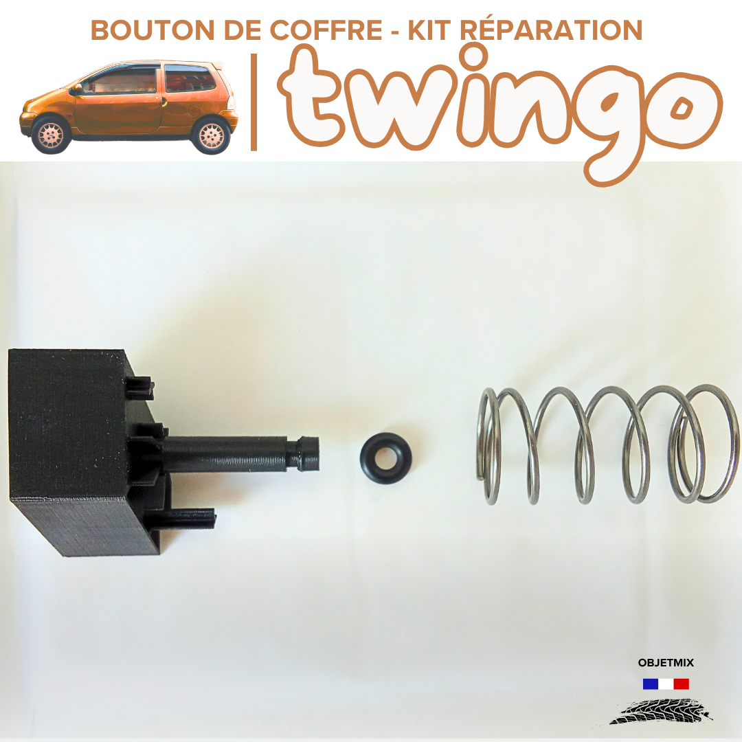 Bouton de Coffre - Renault Twingo 1 - Kit Réparation