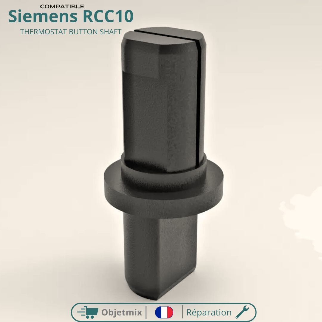 Pièce de rechange / Axe  Bouton Thermostat Siemens – RCC10