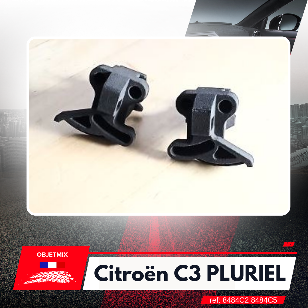 Kit 2 Charnières Hayon - CITROEN C3 PLURIEL - Gauche & Droit