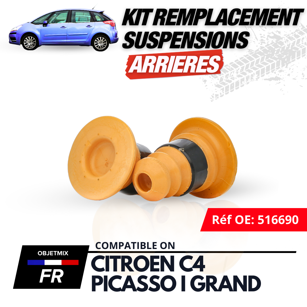 Kit Conversion Suspension - Citroën C4 Picasso I Grand - Air vers Ressort