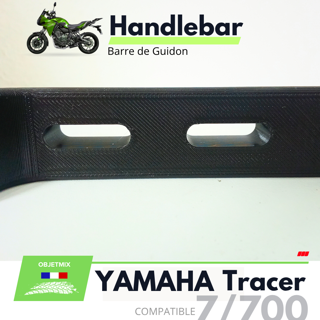 Barre de Guidon - Yahama Tracer 7 / 700 - Pièce de Remplacement 2020+