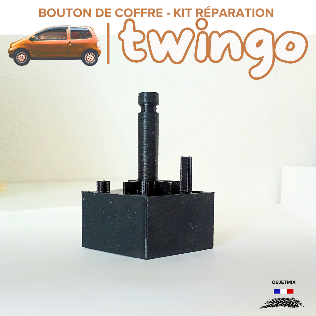 Bouton de Coffre - Renault Twingo 1 - Kit Réparation