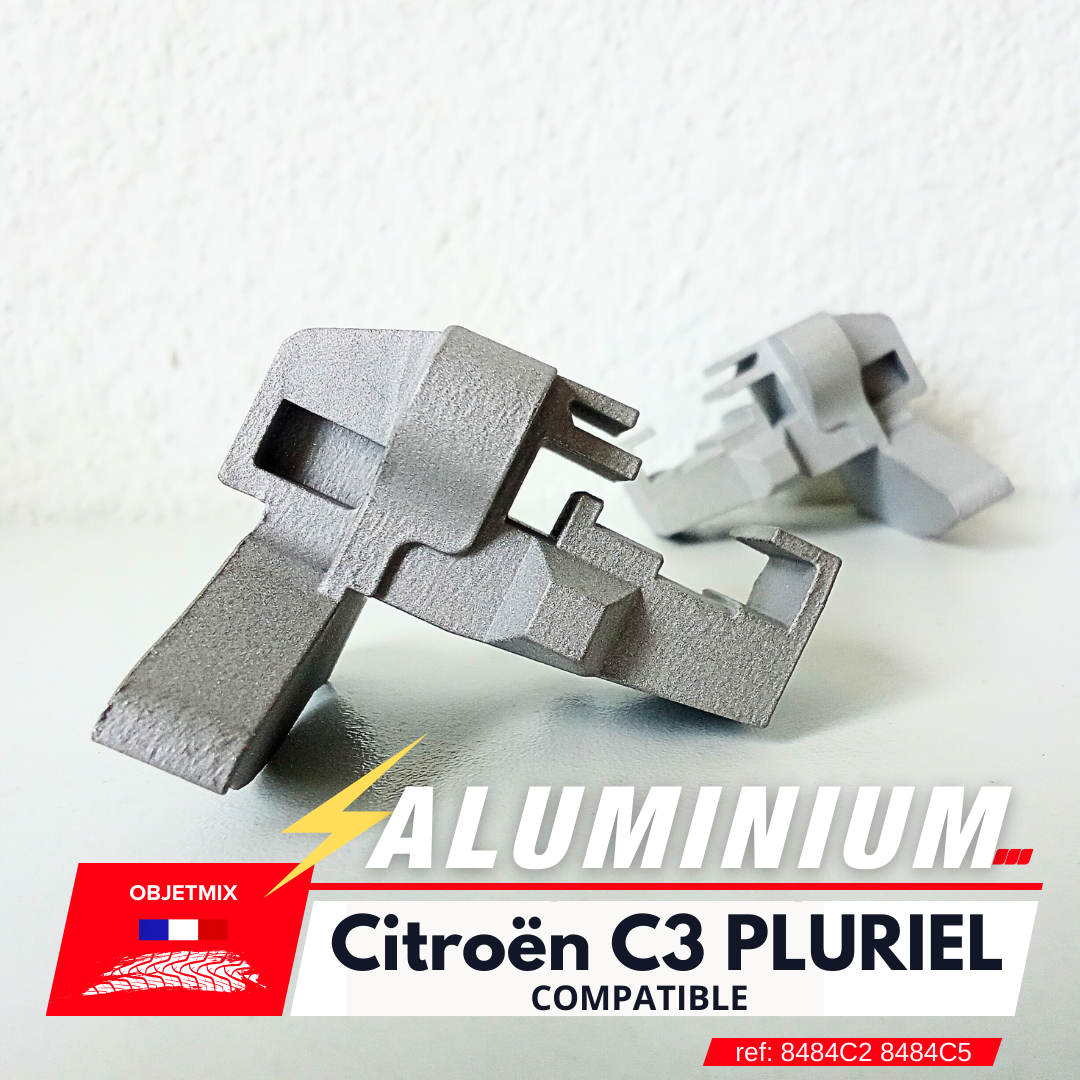 Kit 2 Charnières Hayon Aluminium - CITROEN C3 PLURIEL - Gauche & Droit