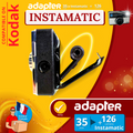 💥 126 Camera Adapter for 35mm Film – Convert Your Instamatic to 35mm