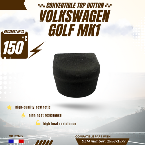Bouton Capote Volkswagen Golf 1 Cabriolet /  Rabbit Cabriolet -  155871379