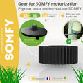 Pignon 35 ou 36 dents pour Moteur Portail Somfy